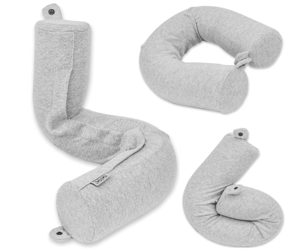Dot&Dot Twist Memory Foam Travel Pillow for Airplanes