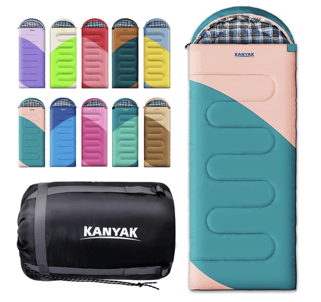 Seeping bag Camping essentials 